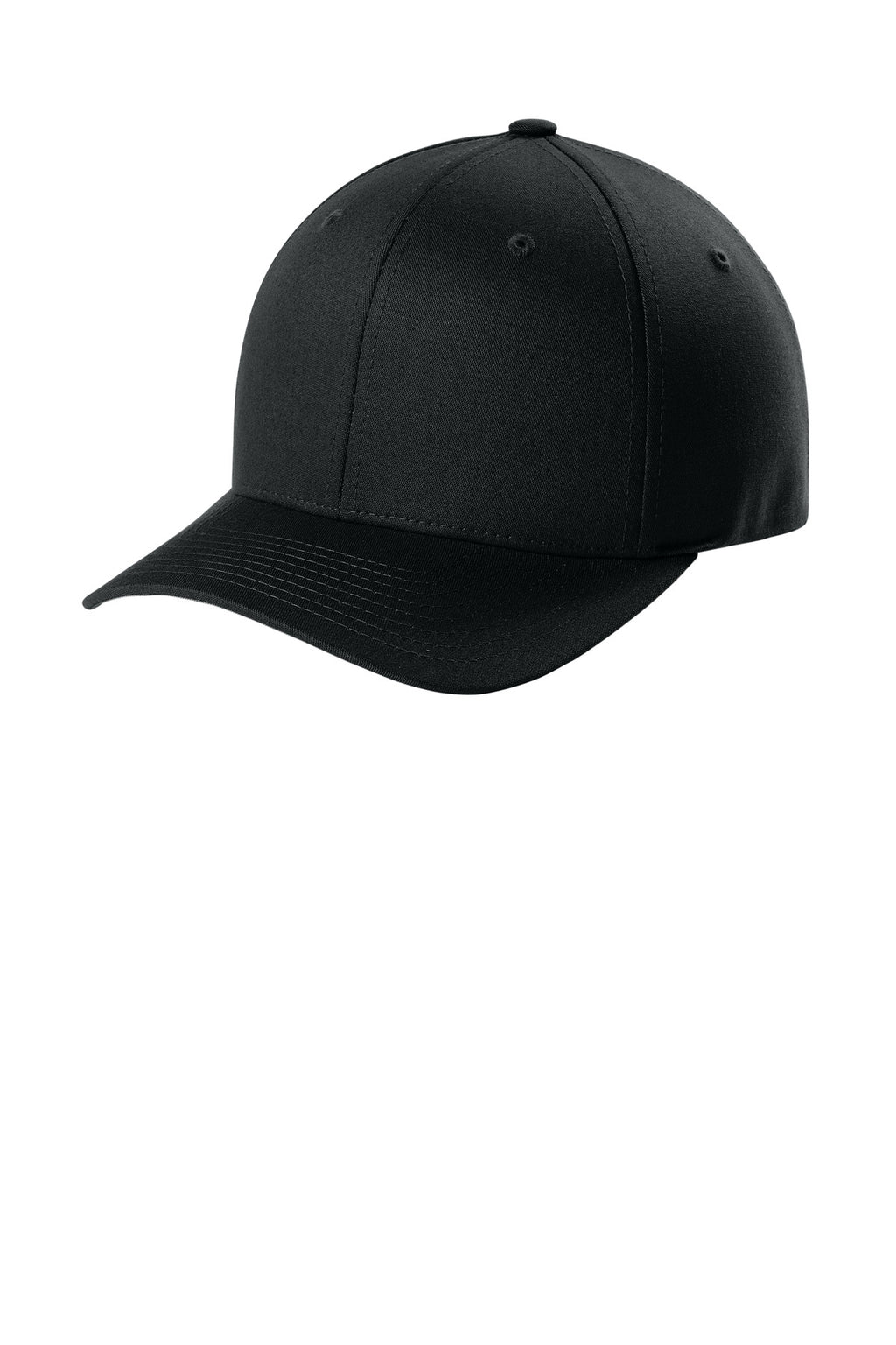 Flexfit V-Flexfit Cotton Twill Cap FF5001 - Black - front
