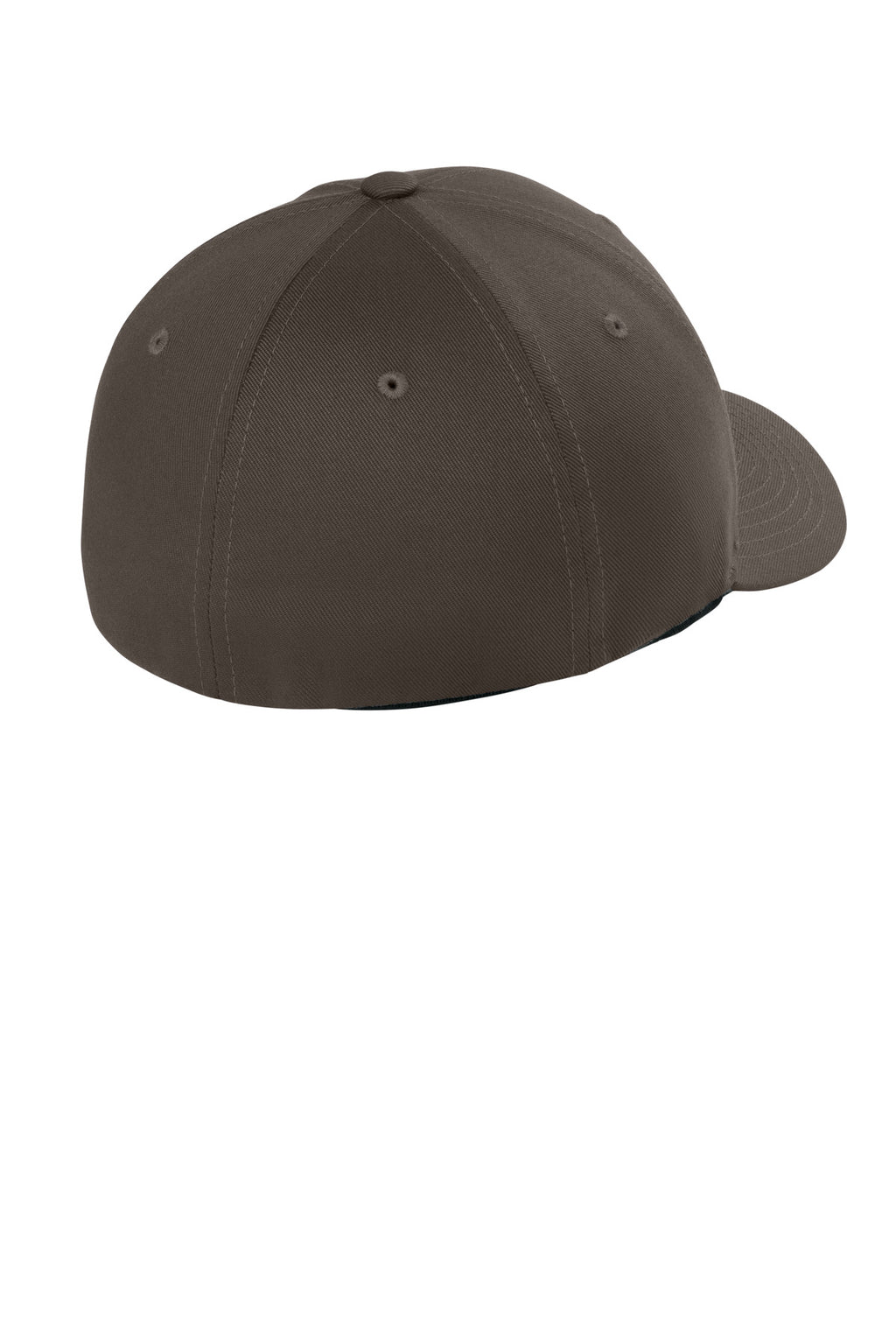 Flexfit Wooly Combed Cap FF6277 - Brown - back