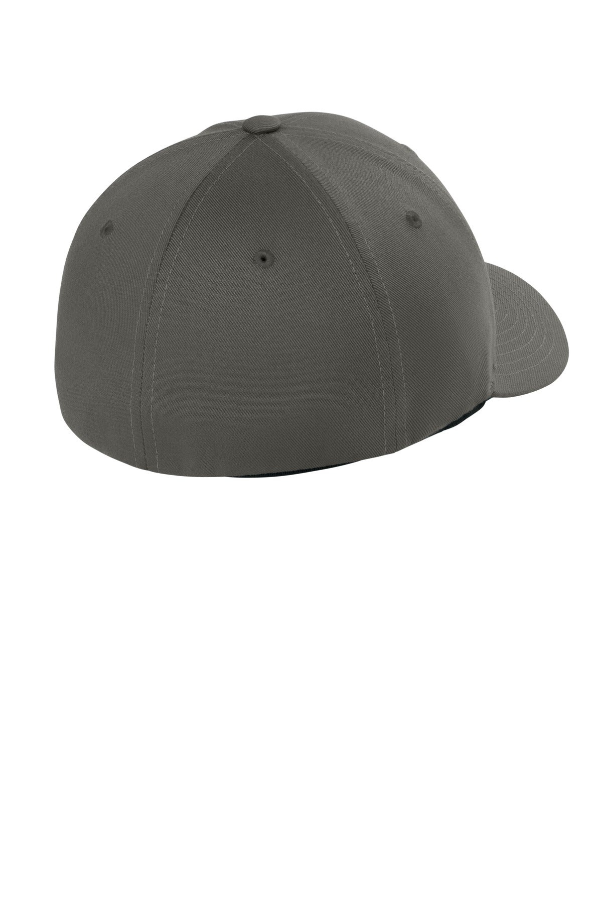 Flexfit Wooly Combed Cap FF6277 - Dark Grey - back