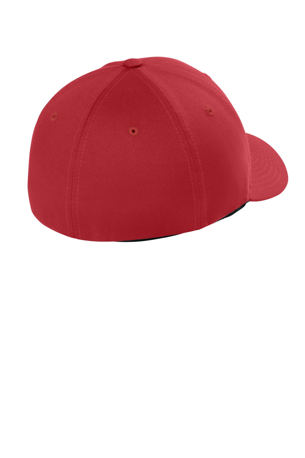 Flexfit Wooly Combed Cap FF6277 - Red - back
