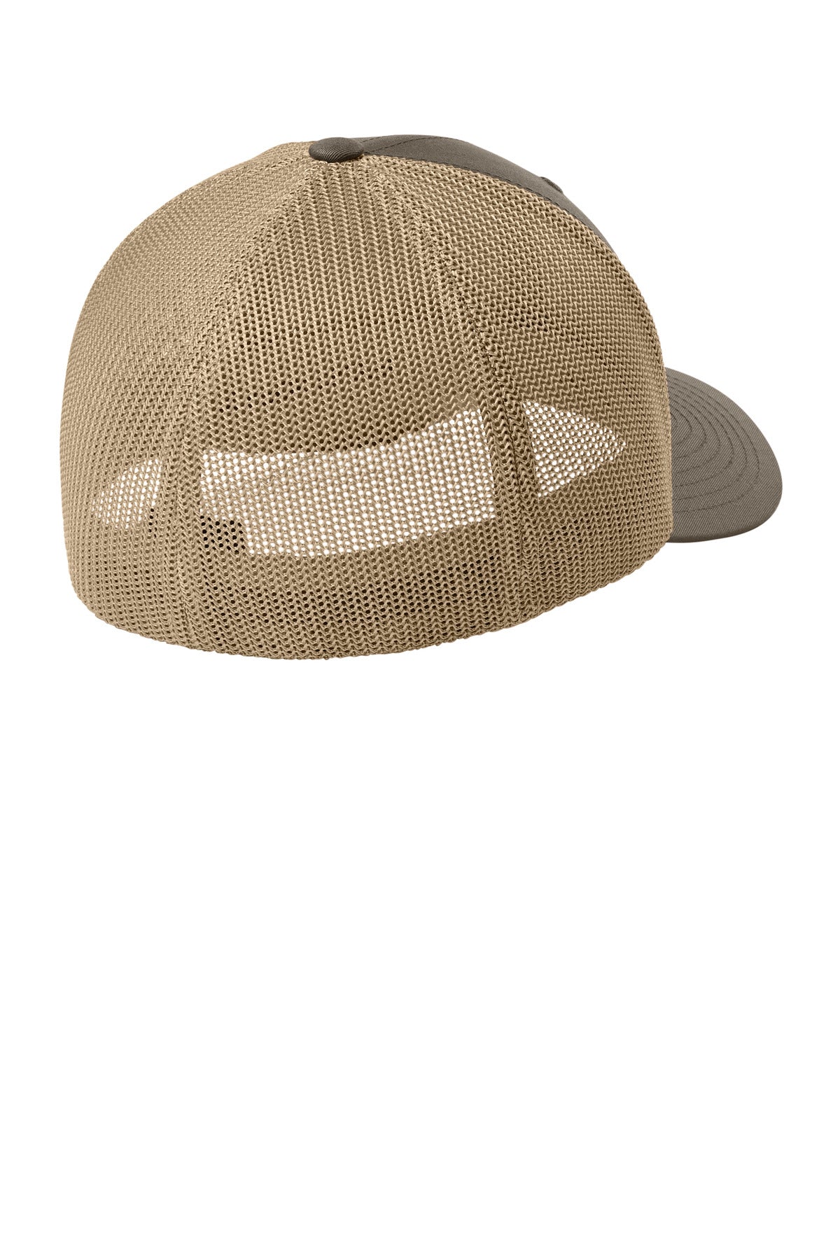 Flexfit Trucker Mesh Cap FF6511 - Brown/ Khaki - back