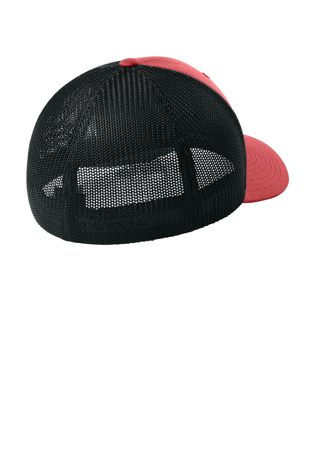 Flexfit Trucker Mesh Cap FF6511 - Red/ Black - back