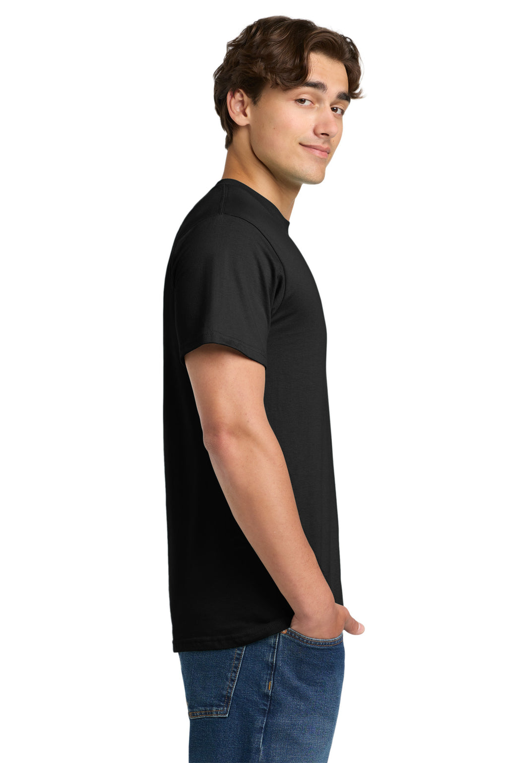 Gildan Hammer T-Shirt. H000 - Black - side