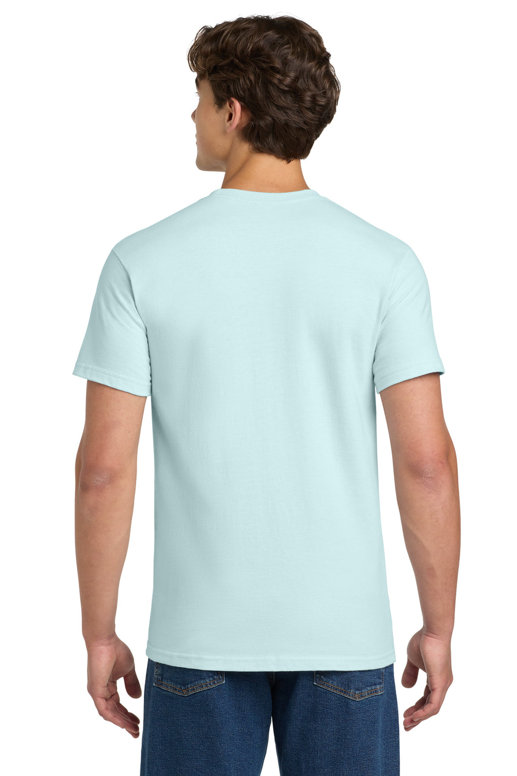 Gildan Hammer T-Shirt. H000 - Chambray - back