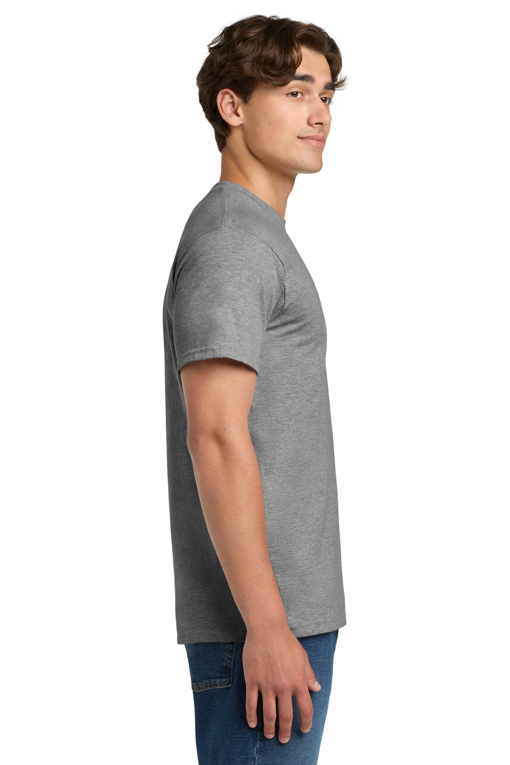 Gildan Hammer T-Shirt. H000 - Graphite Heather - side