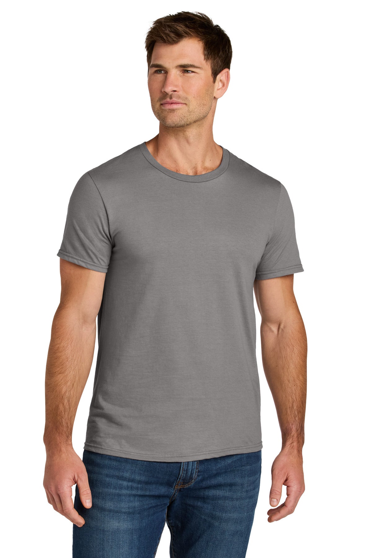 Jerzees Ultimate Unisex Ring Spun T-Shirt IC46M - Rock - front