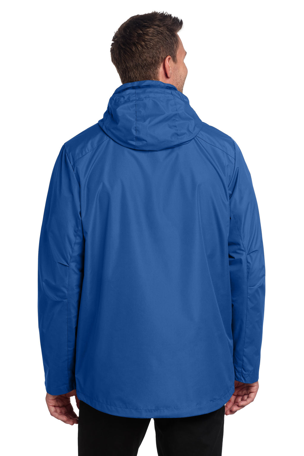Port Authority All-Weather 3-in-1 Jacket J123 - True Blue - back