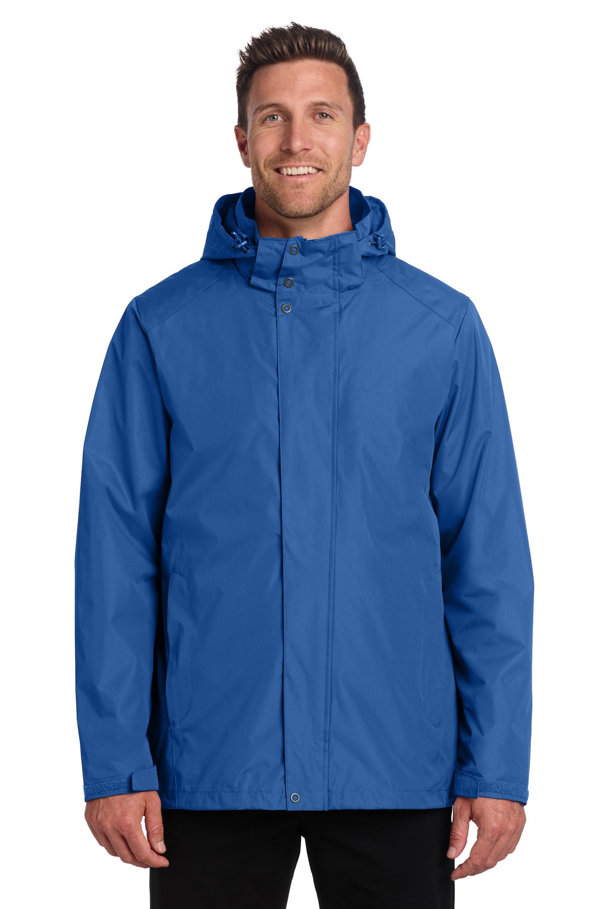 Port Authority All-Weather 3-in-1 Jacket J123 - True Blue - front