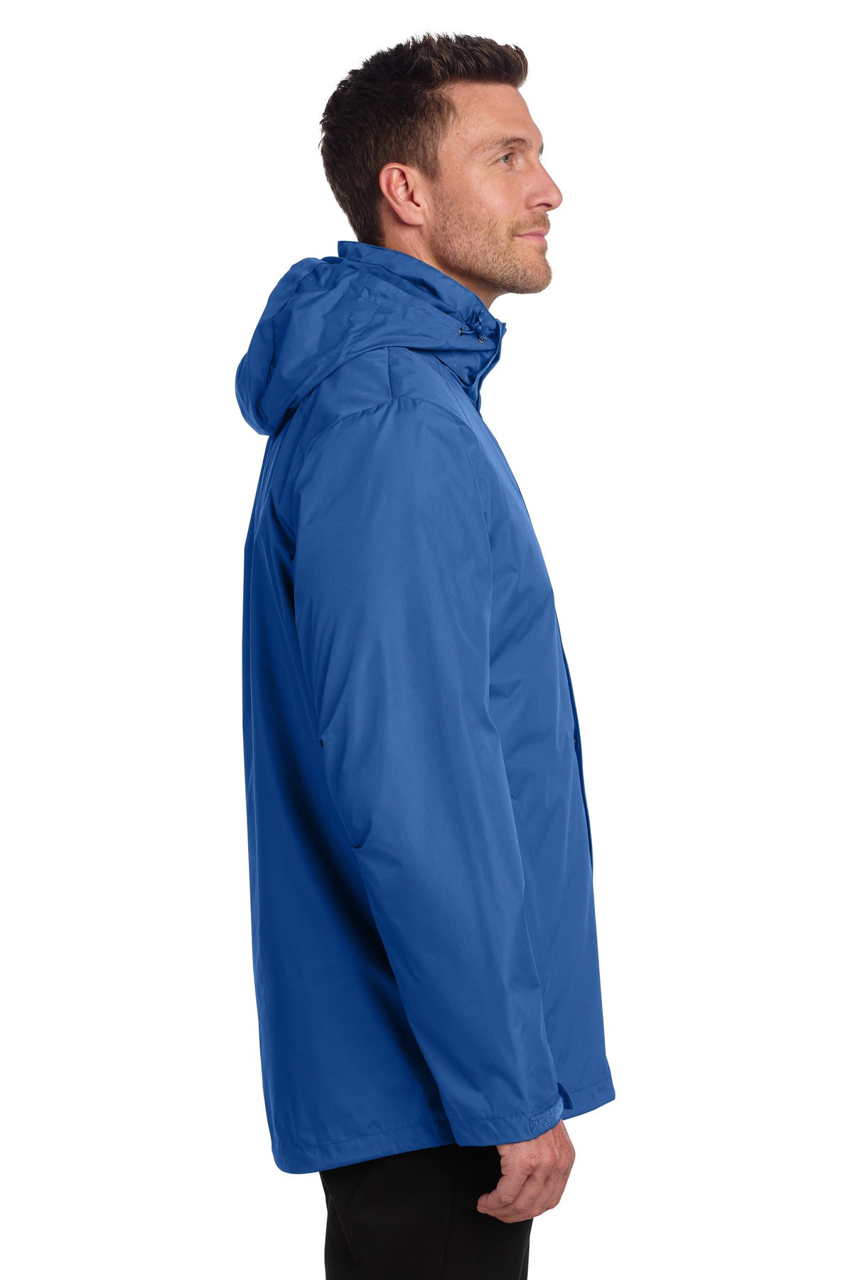 Port Authority All-Weather 3-in-1 Jacket J123 - True Blue - side