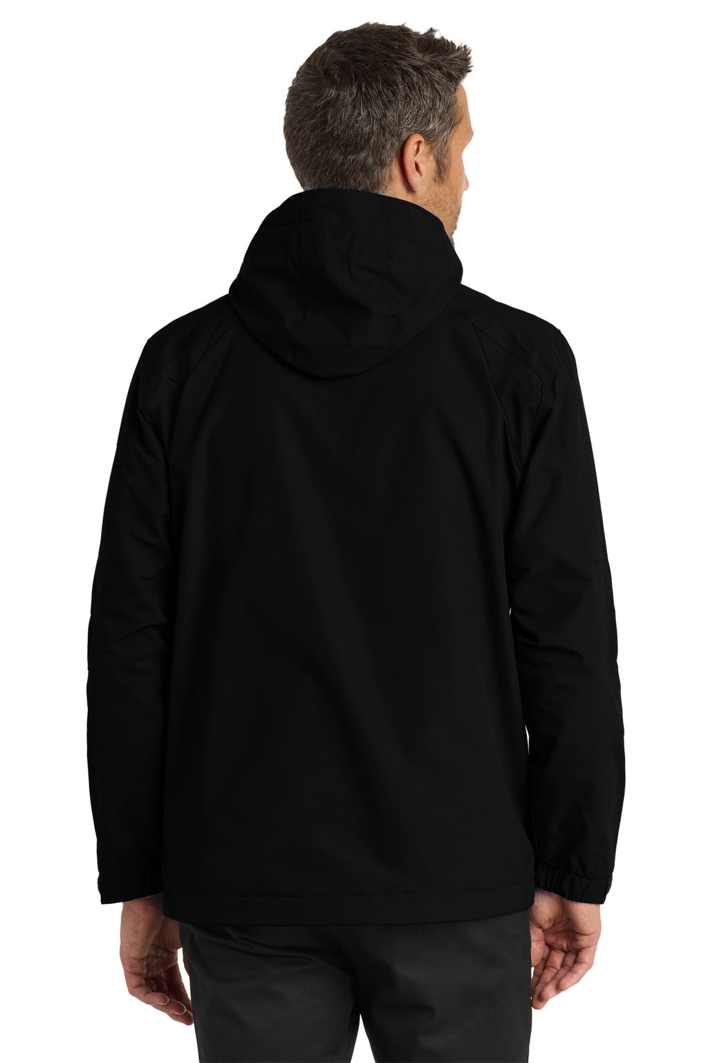 Port Authority All-Season II Jacket. J304 - Black/ Black - back
