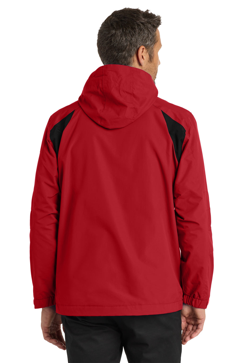 Port Authority All-Season II Jacket. J304 - True Red/ Black - back