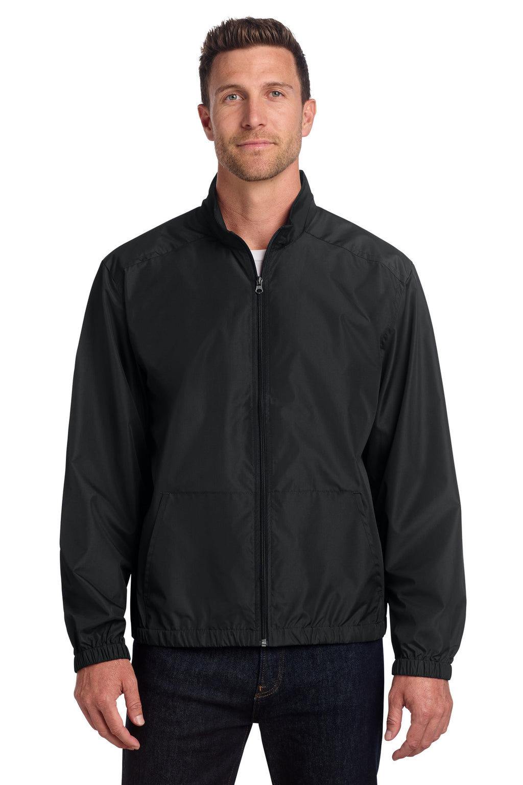 Port Authority&reg; Essential Jacket. J305 - Black - front