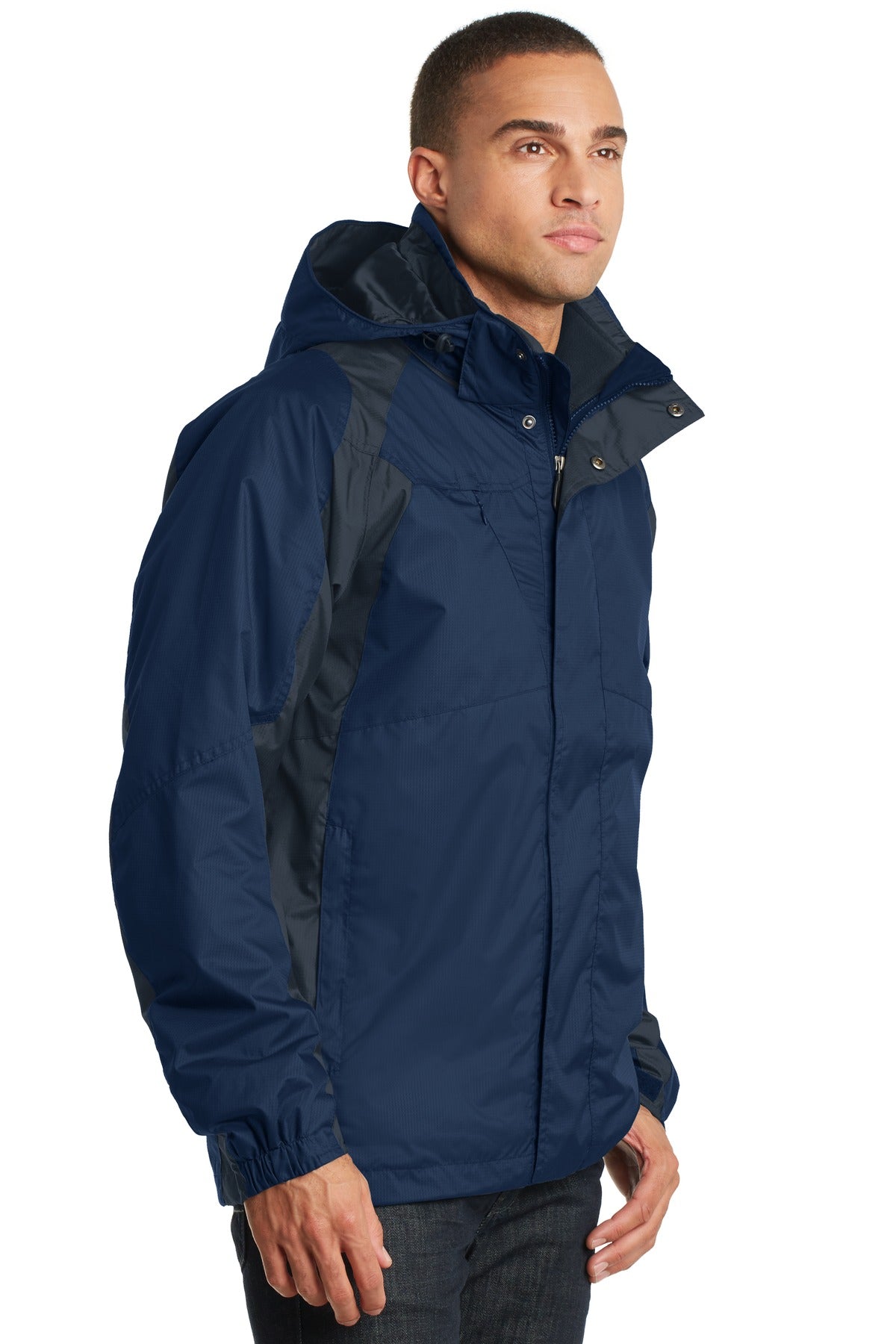 Port Authority Ranger 3-in-1 Jacket. J310 - Insignia Blue/ Navy Eclipse - three_q