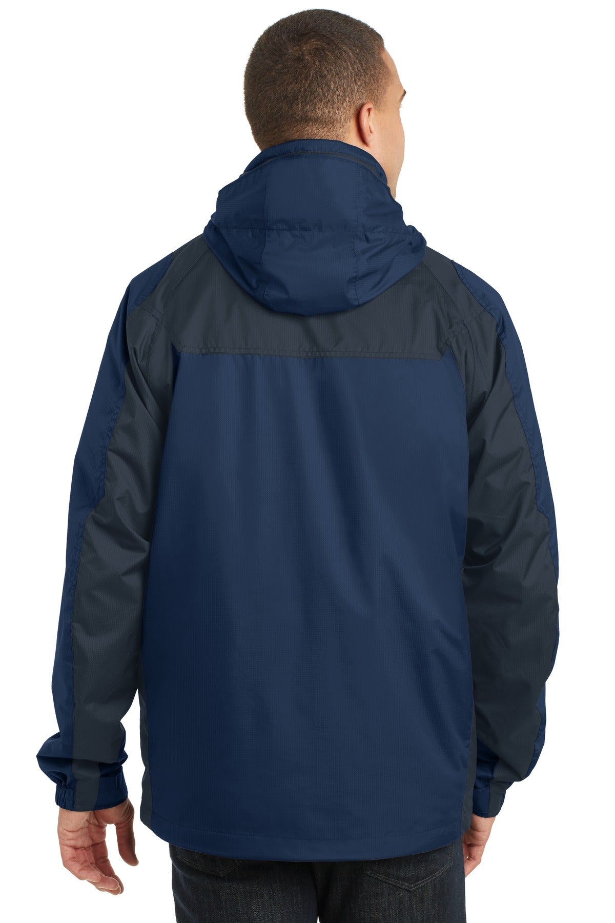 Port Authority Ranger 3-in-1 Jacket. J310 - Insignia Blue/ Navy Eclipse - back