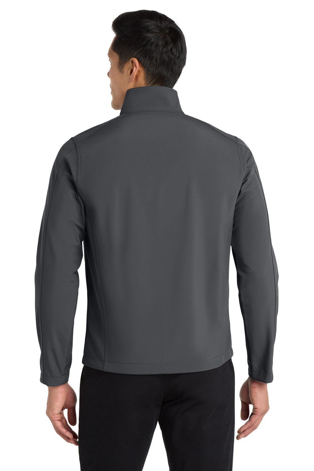 Port Authority Core Soft Shell Jacket. J317 - Battleship Grey - back