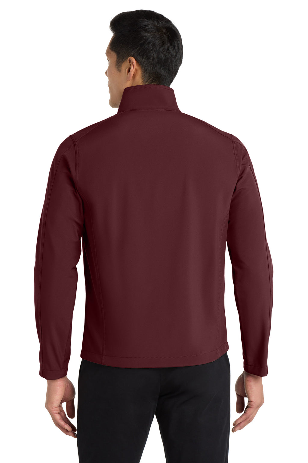 Port Authority Core Soft Shell Jacket. J317 - Maroon - back