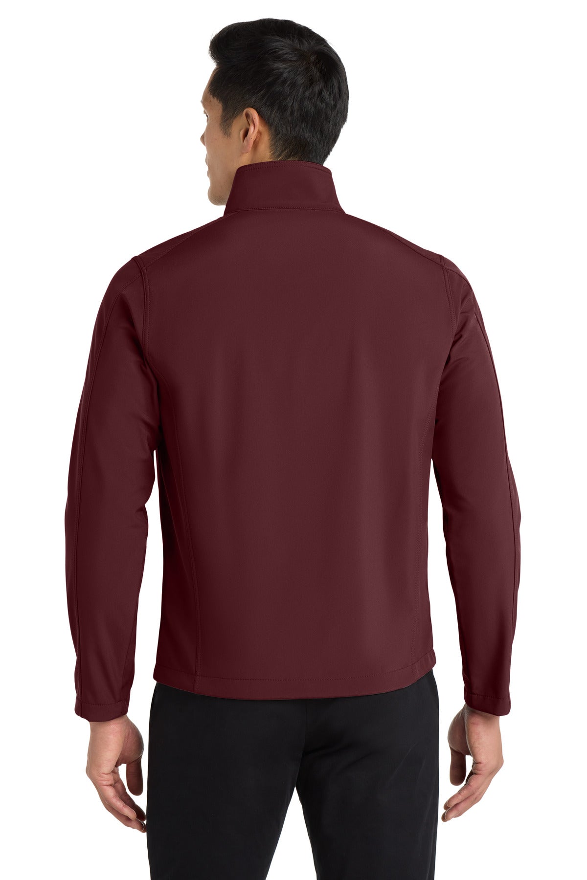 Port Authority Core Soft Shell Jacket. J317 - Maroon - back