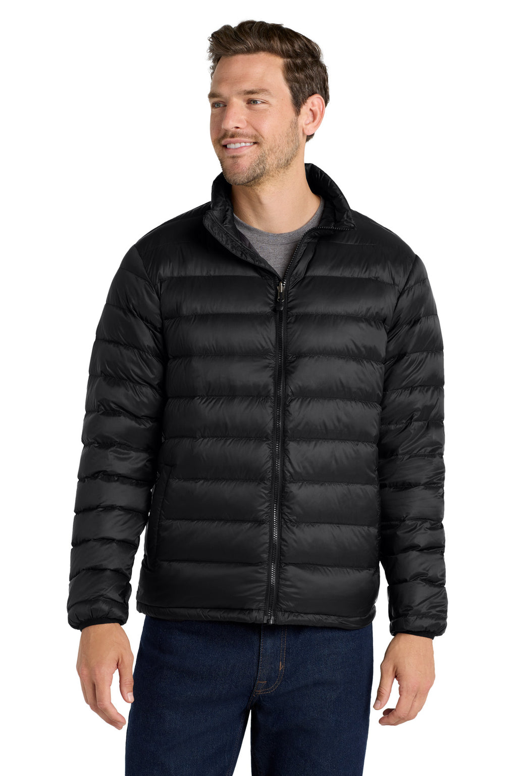 Port Authority Down Jacket. J323 - Black - front