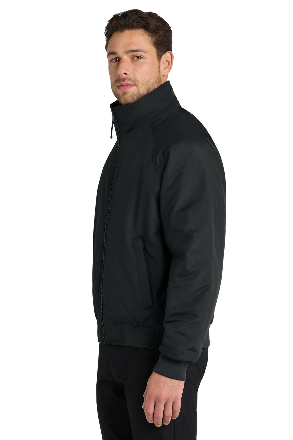 Port Authority Charger Jacket. J328 - True Black - side