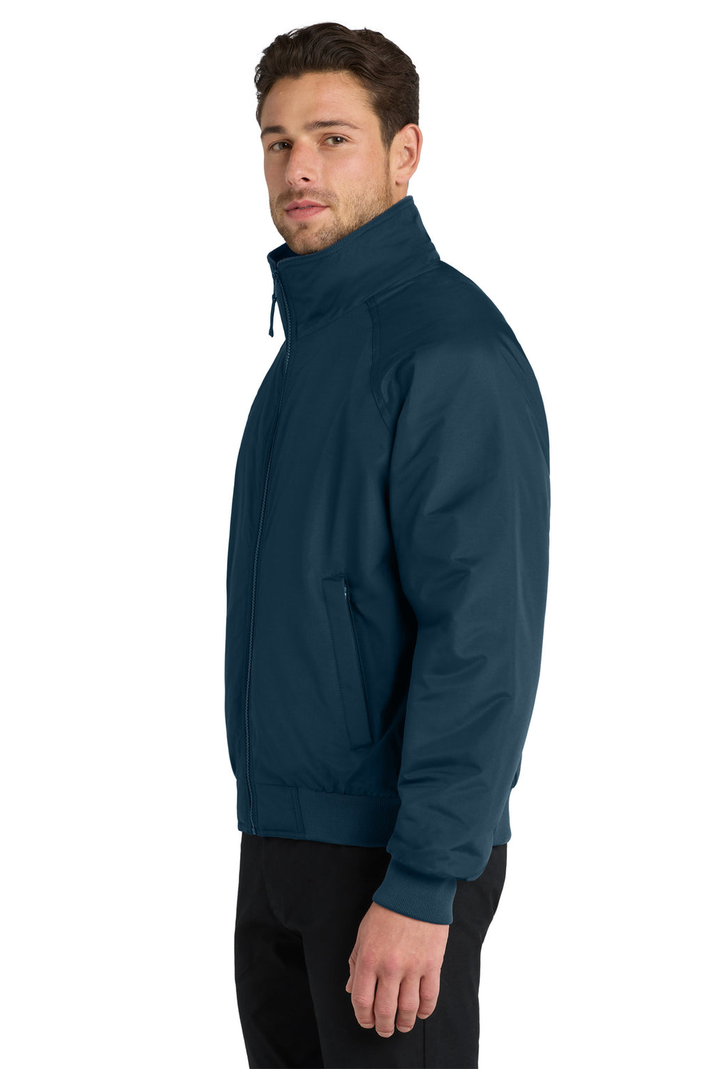 Port Authority Charger Jacket. J328 - True Navy - side