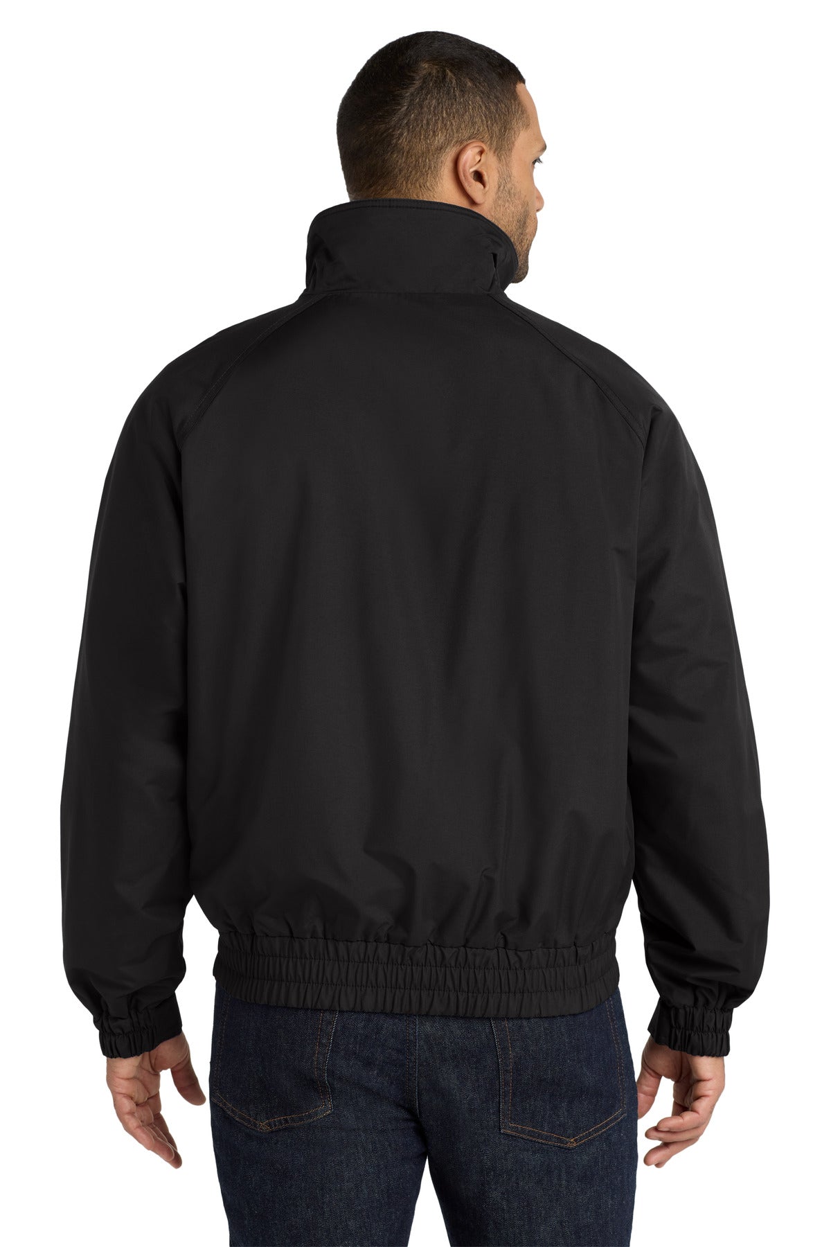 Port Authority Lightweight Charger Jacket. J329 - True Black - back