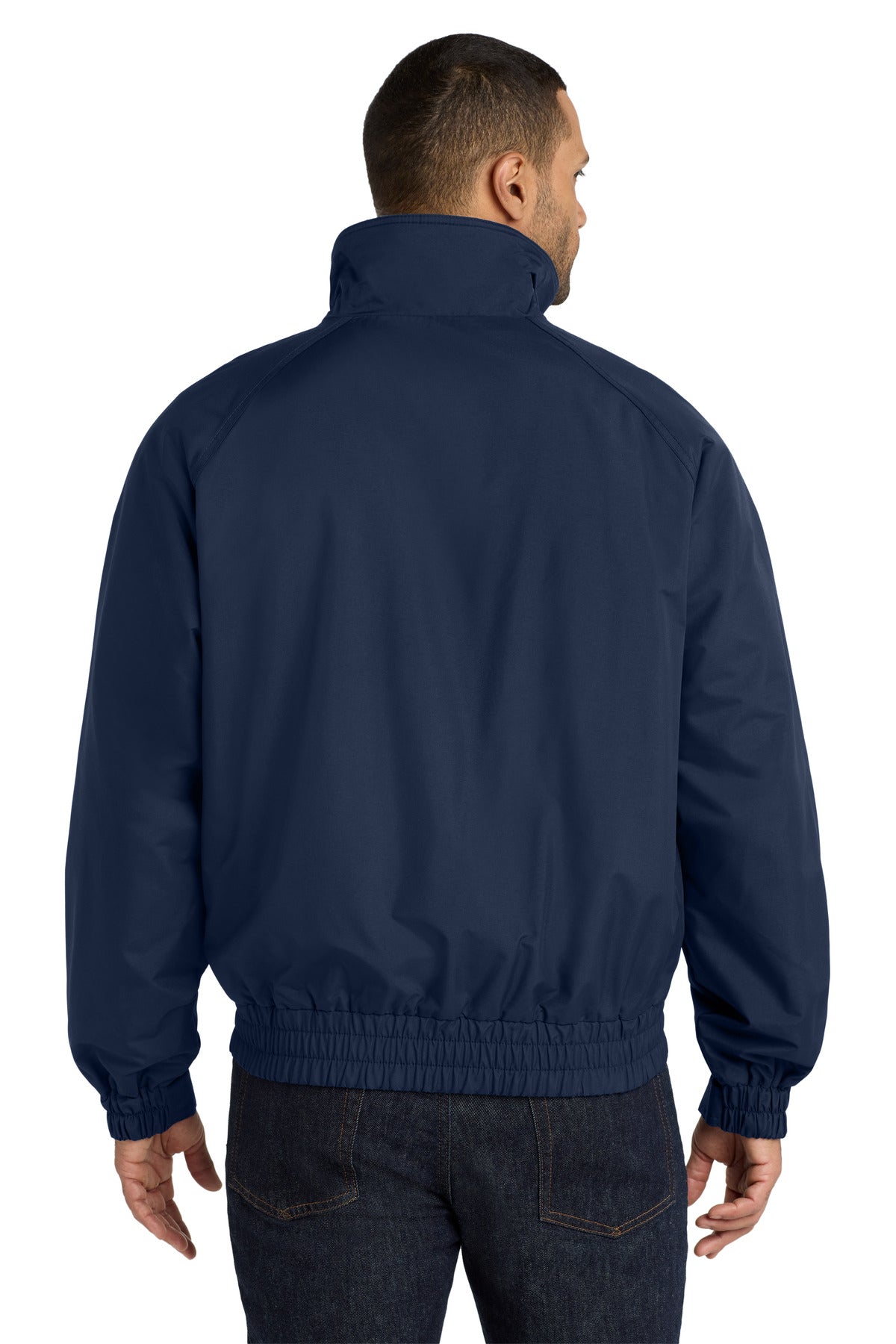 Port Authority Lightweight Charger Jacket. J329 - True Navy - back