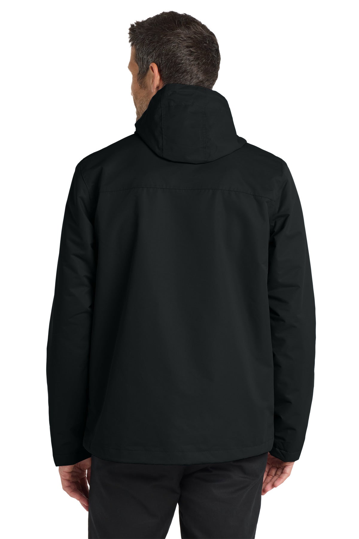 Port Authority All-Conditions Jacket. J331 - Black - back