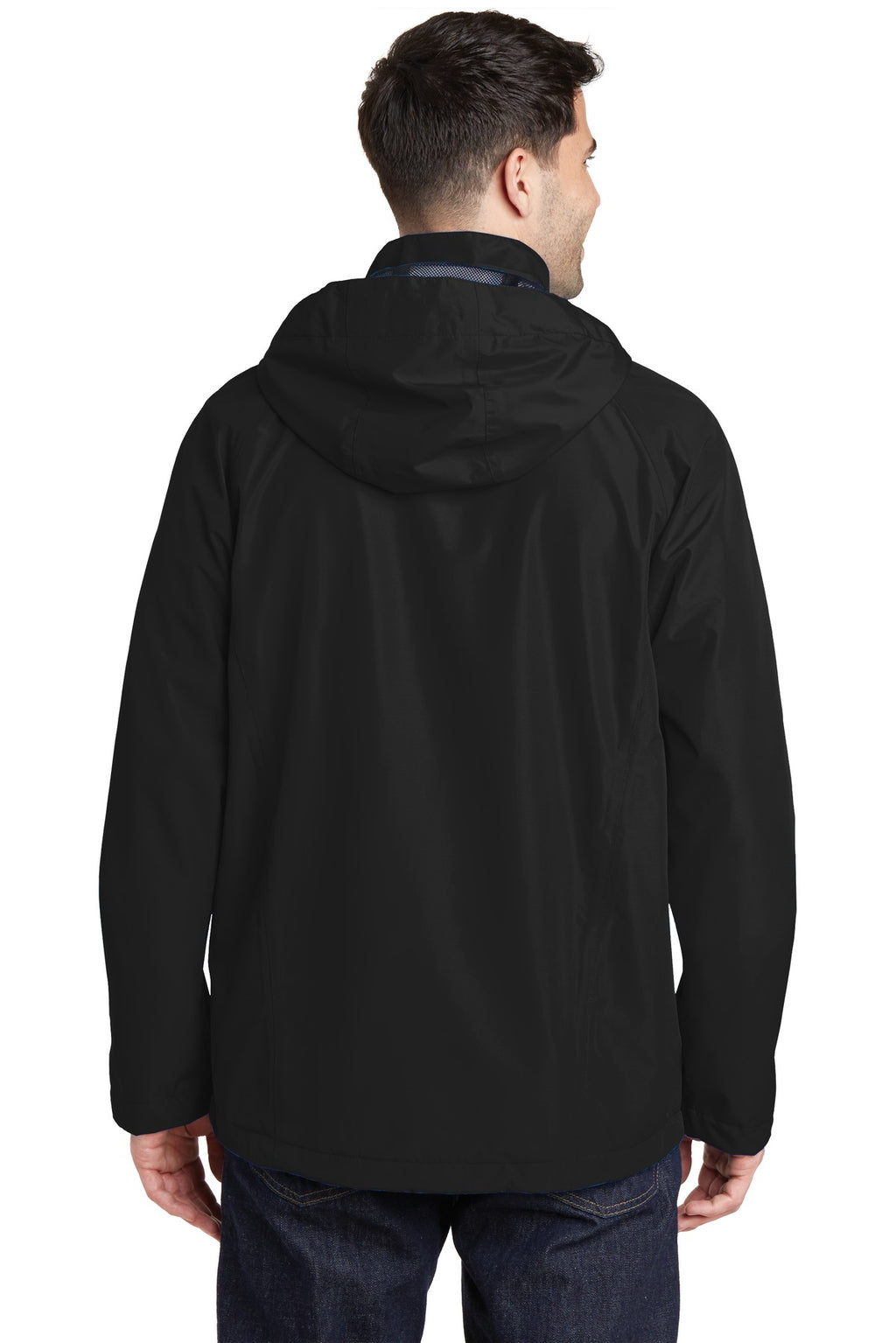 Port Authority Torrent Waterproof Jacket. J333 - Black - back