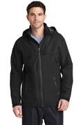 Port Authority Torrent Waterproof Jacket. J333 - Black - front
