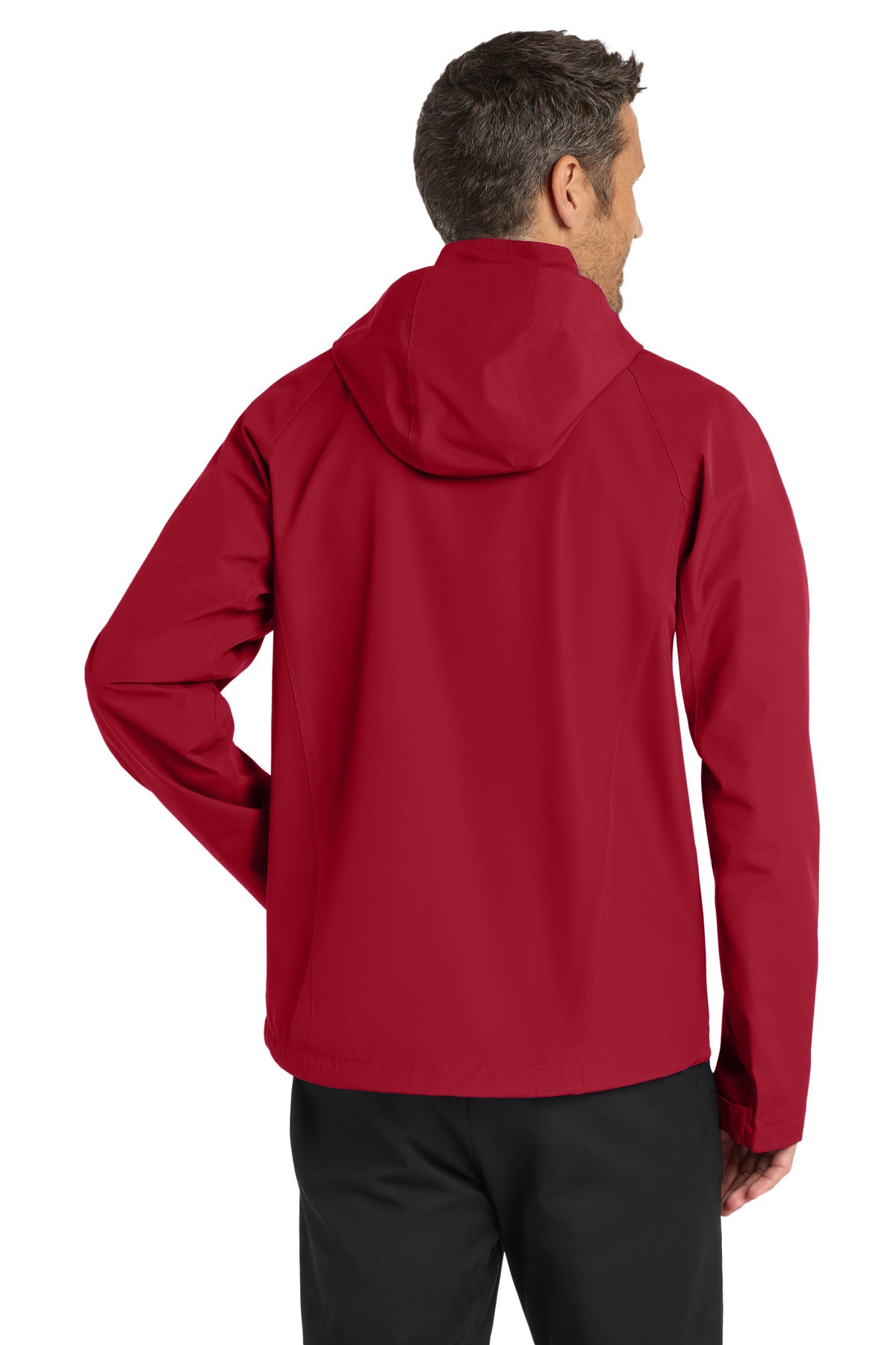 Port Authority Torrent Waterproof Jacket. J333 - Deep Red - back