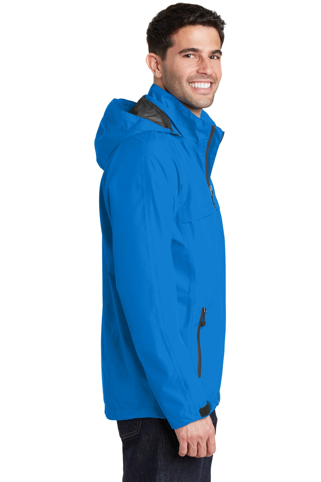 Port Authority Torrent Waterproof Jacket. J333 - Direct Blue - side