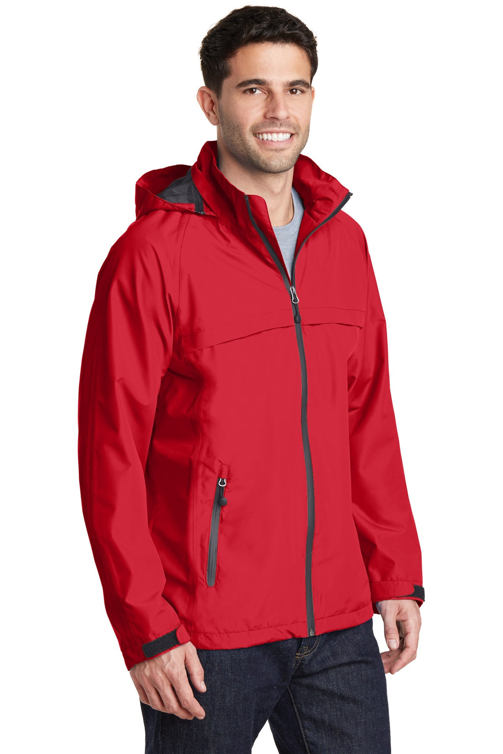 Port Authority Torrent Waterproof Jacket. J333 - Engine Red - three_q
