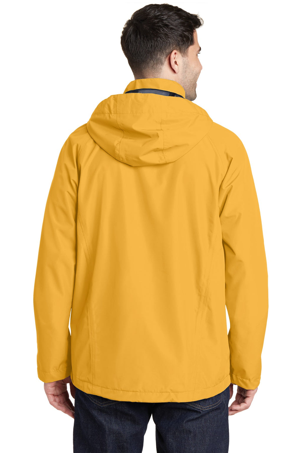 Port Authority Torrent Waterproof Jacket. J333 - Slicker Yellow - back