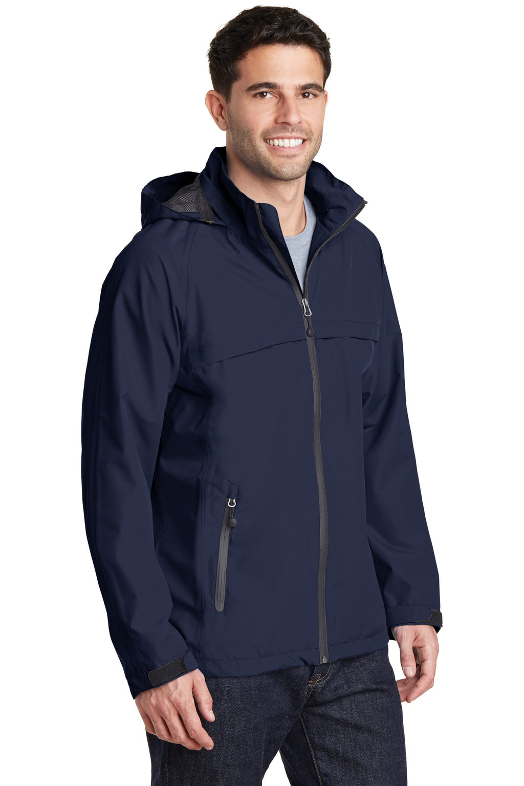 Port Authority Torrent Waterproof Jacket. J333 - True Navy - three_q