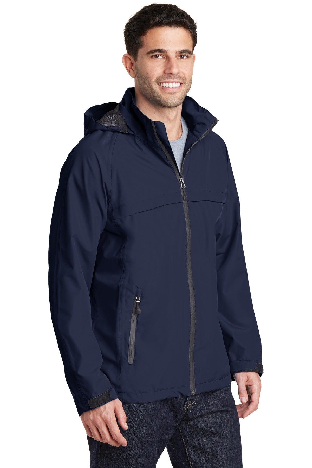Port Authority Torrent Waterproof Jacket. J333 - True Navy - three_q