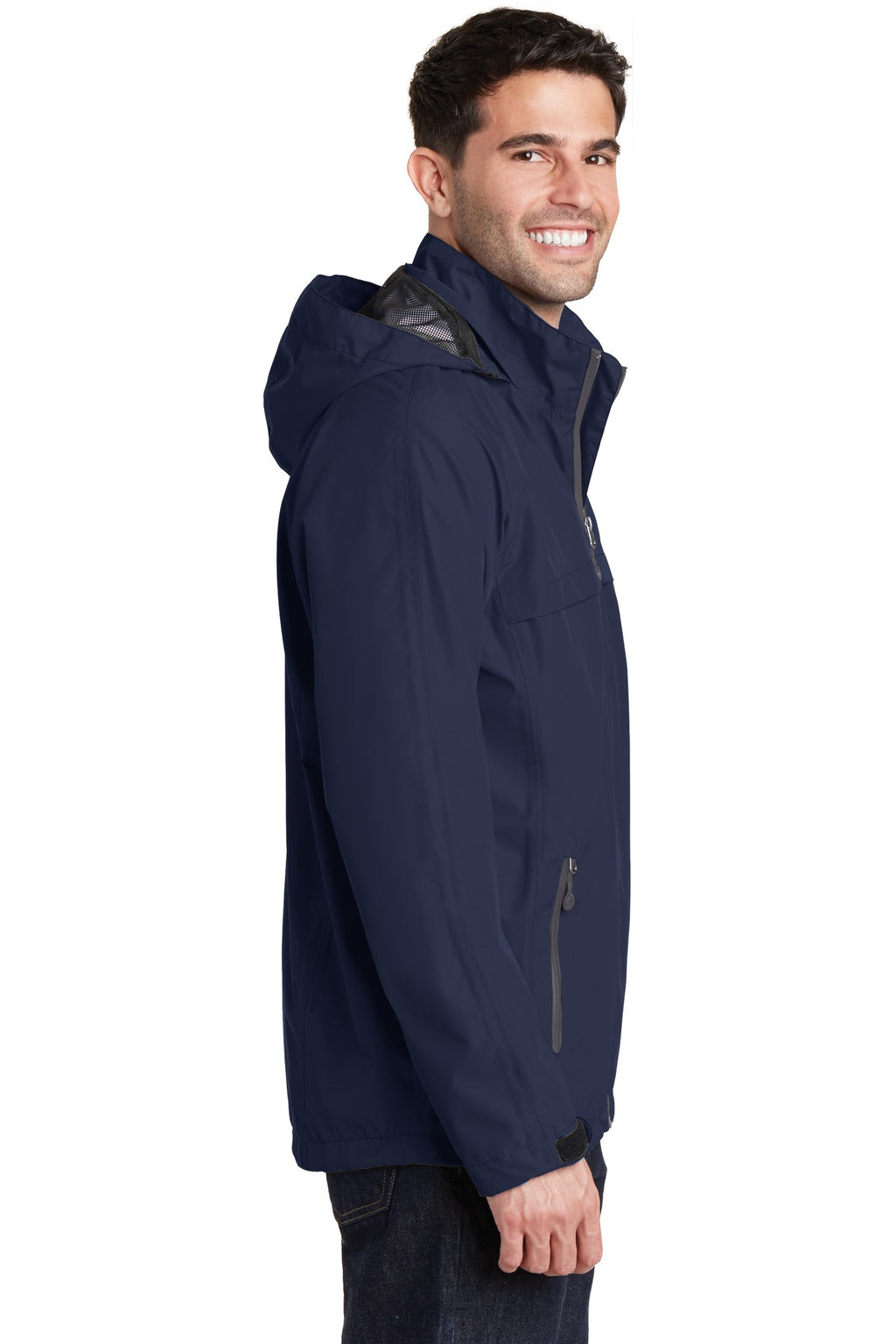 Port Authority Torrent Waterproof Jacket. J333 - True Navy - side