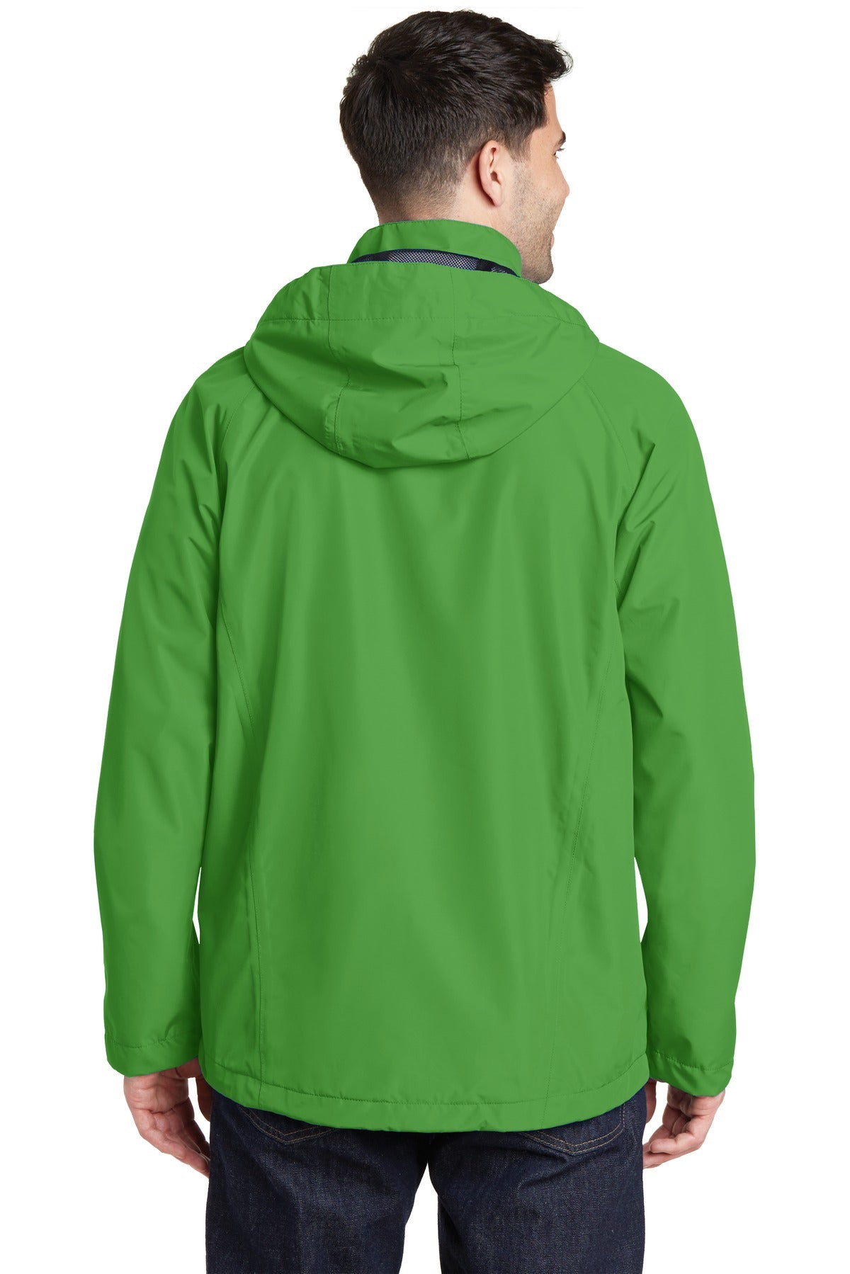 Port Authority Torrent Waterproof Jacket. J333 - Vine Green - back
