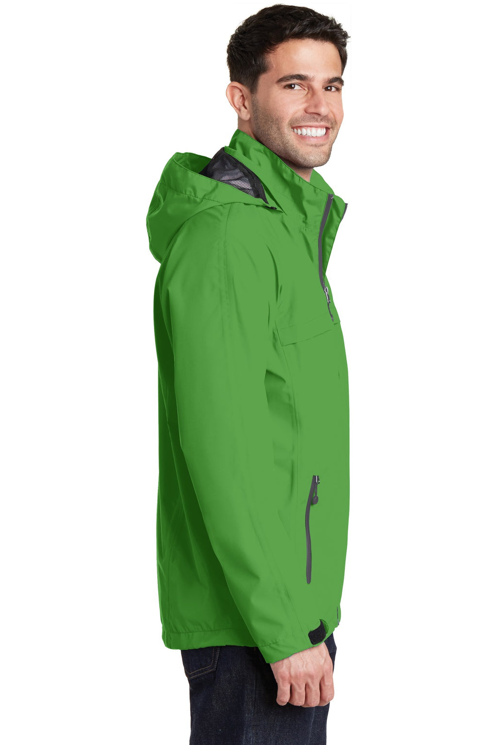 Port Authority Torrent Waterproof Jacket. J333 - Vine Green - side