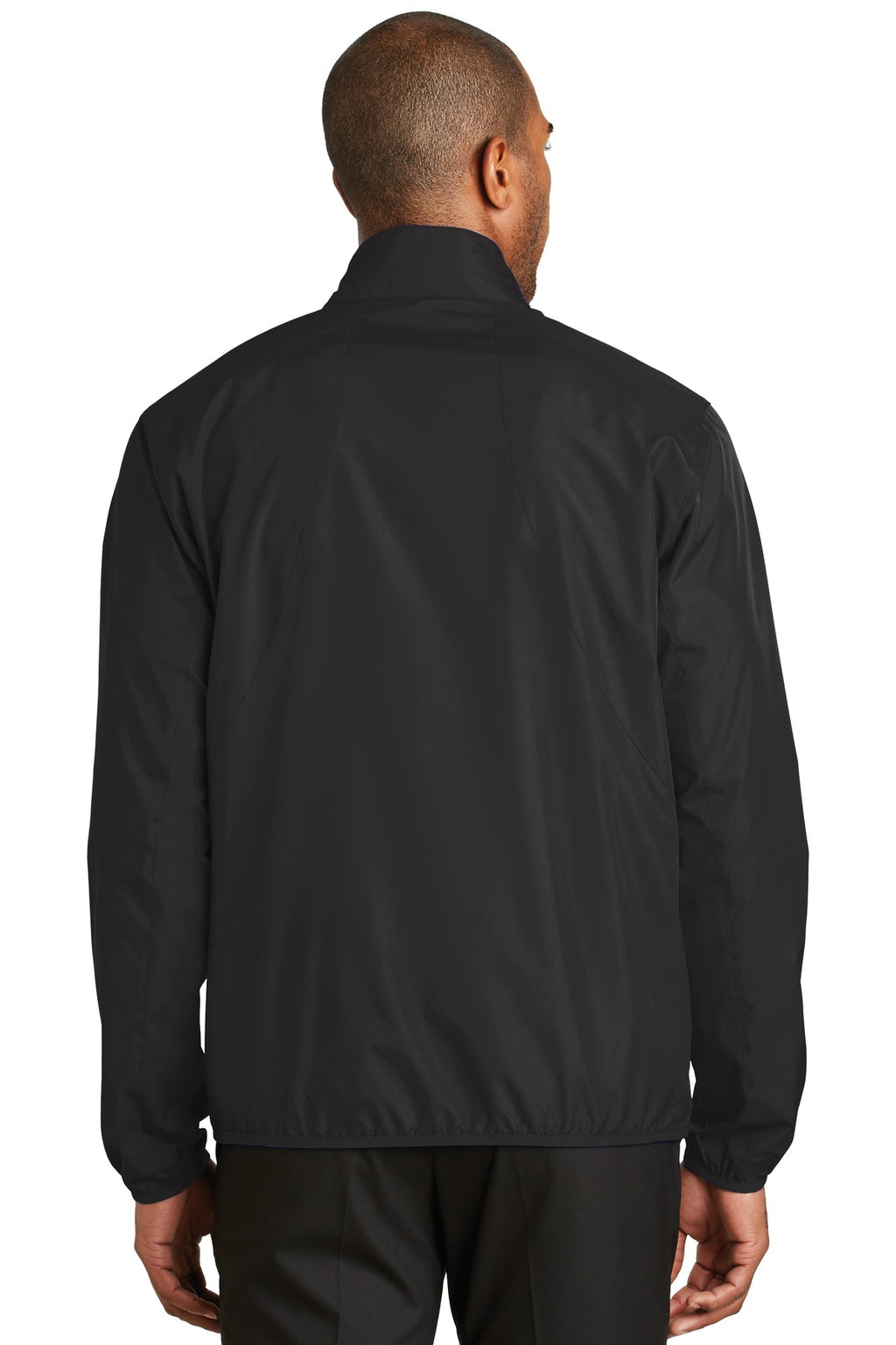 Port Authority Zephyr Full-Zip Jacket. J344 - Black - back