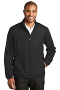 Port Authority Zephyr Full-Zip Jacket. J344 - Black - front