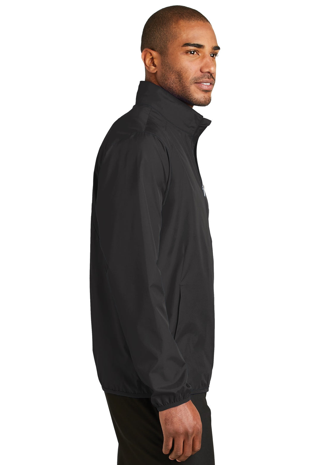 Port Authority Zephyr Full-Zip Jacket. J344 - Black - side