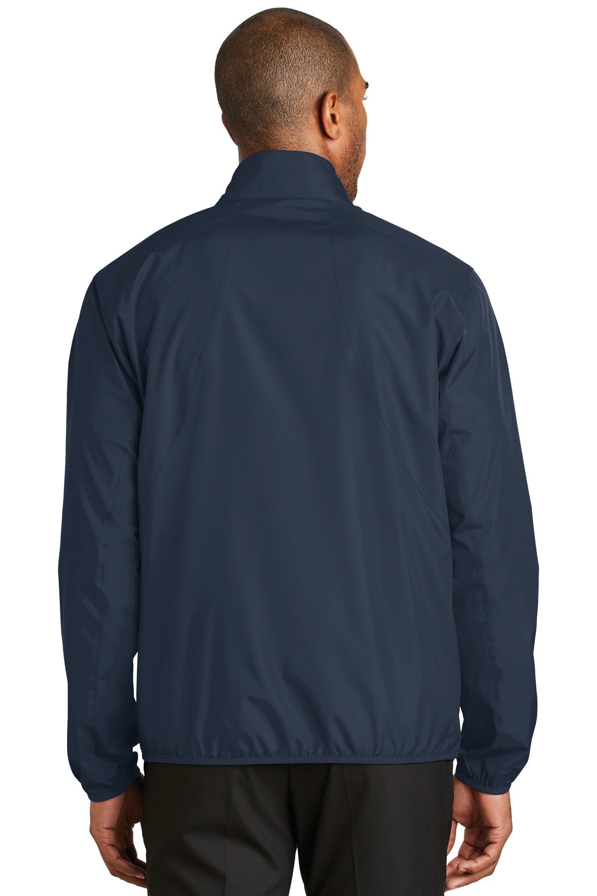 Port Authority Zephyr Full-Zip Jacket. J344 - Dress Blue Navy - back