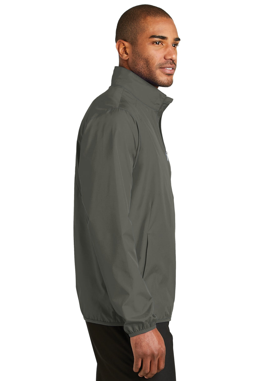 Port Authority Zephyr Full-Zip Jacket. J344 - Grey Steel - side