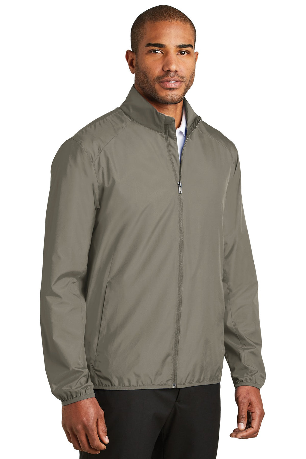 Port Authority Zephyr Full-Zip Jacket. J344 - Stratus Grey - three_q