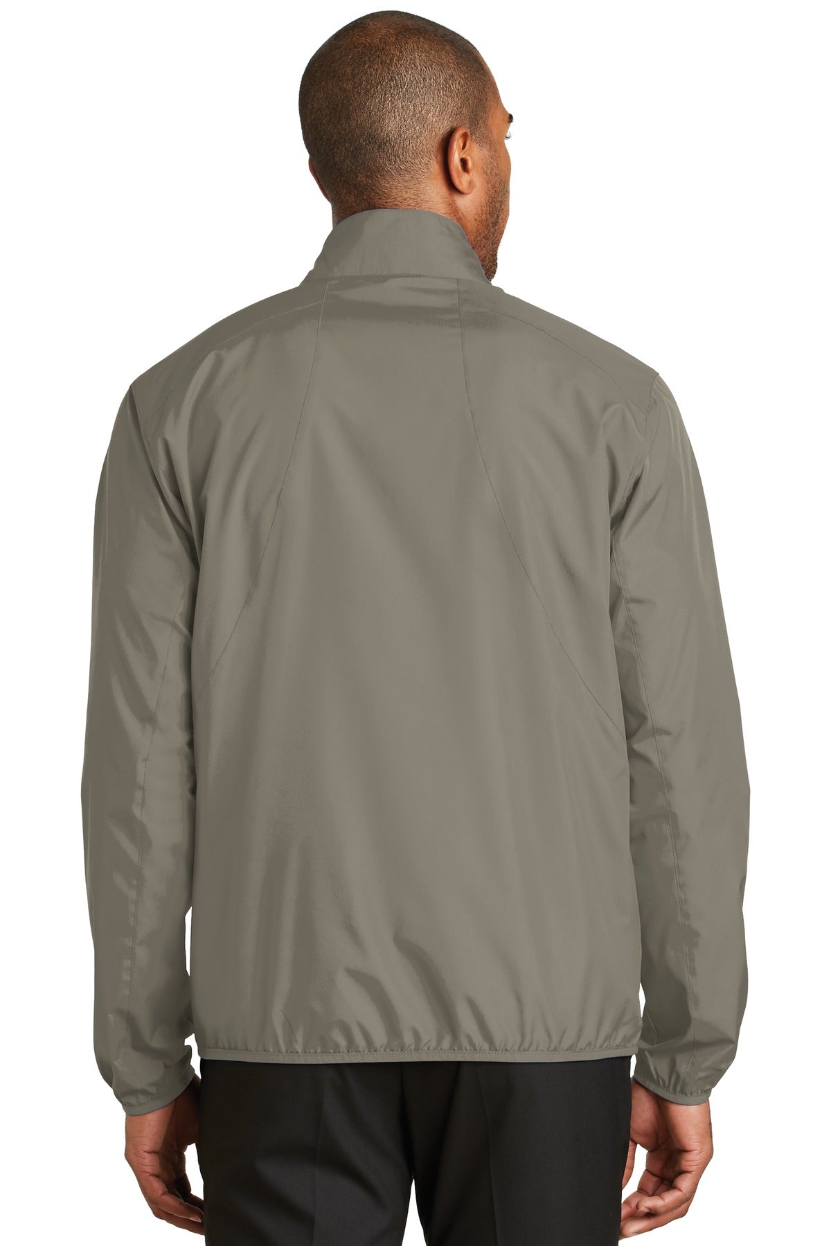 Port Authority Zephyr Full-Zip Jacket. J344 - Stratus Grey - back