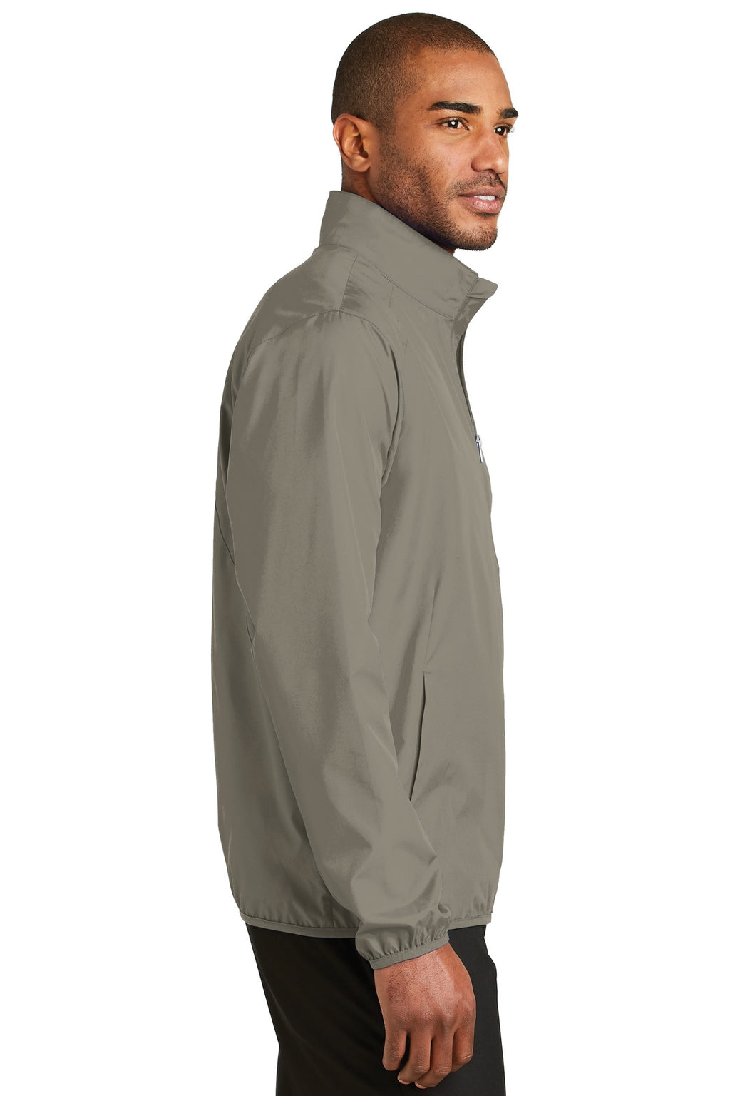 Port Authority Zephyr Full-Zip Jacket. J344 - Stratus Grey - side
