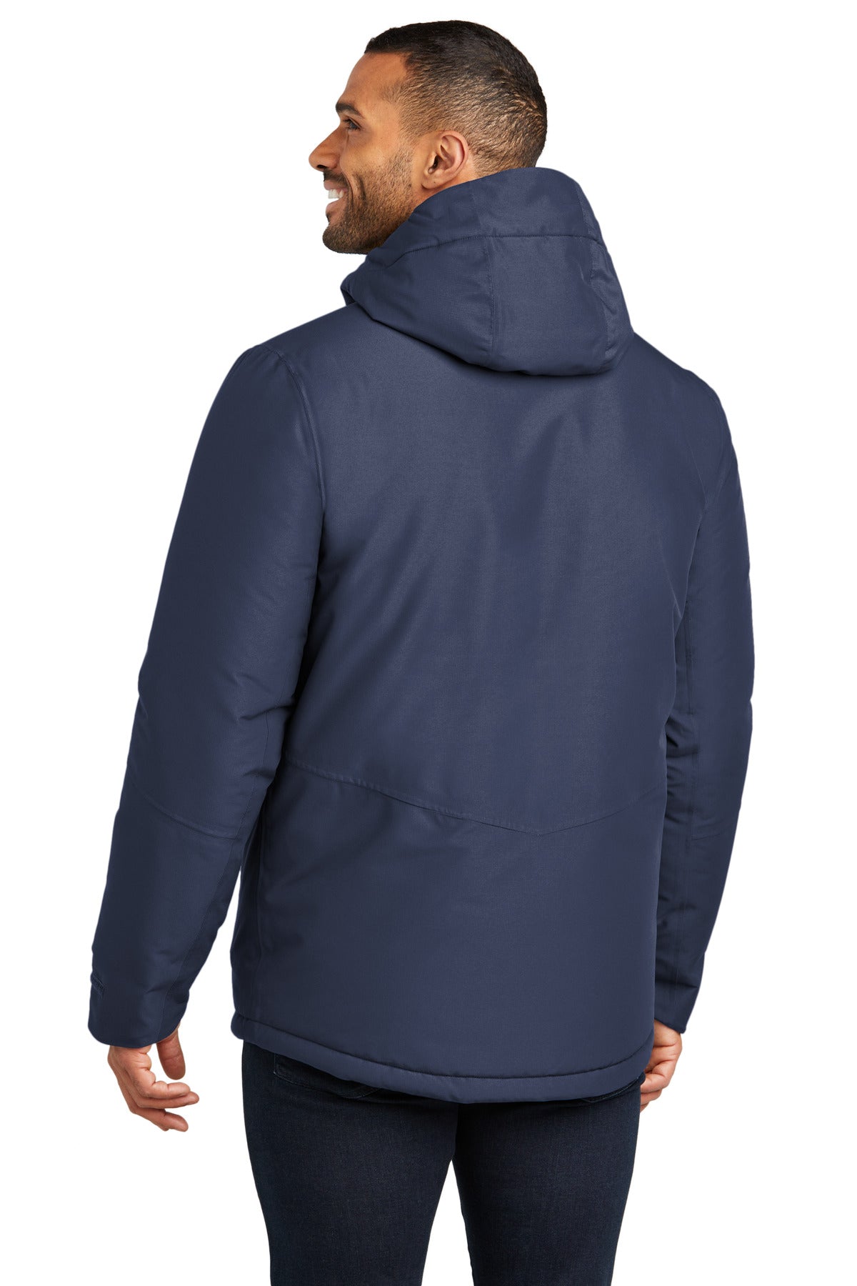 Port Authority Venture Waterproof Insulated Jacket J362 - Dress Blue Navy - back