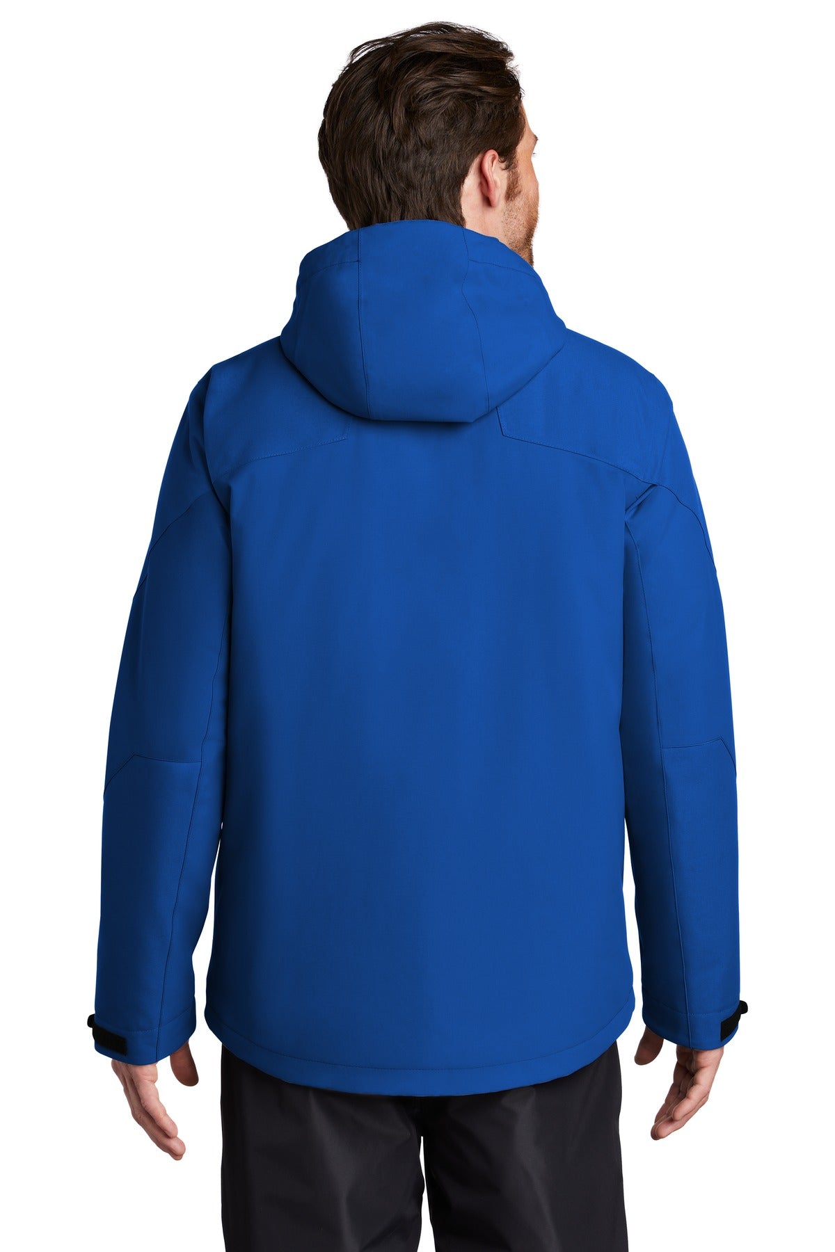 Port Authority Insulated Waterproof Tech Jacket J405 - Cobalt Blue - back