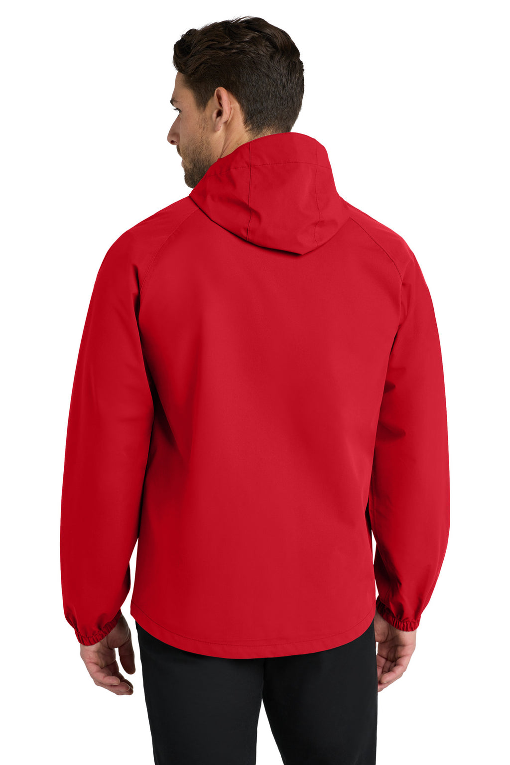 Port Authority Essential Rain Jacket J407 - Deep Red - back