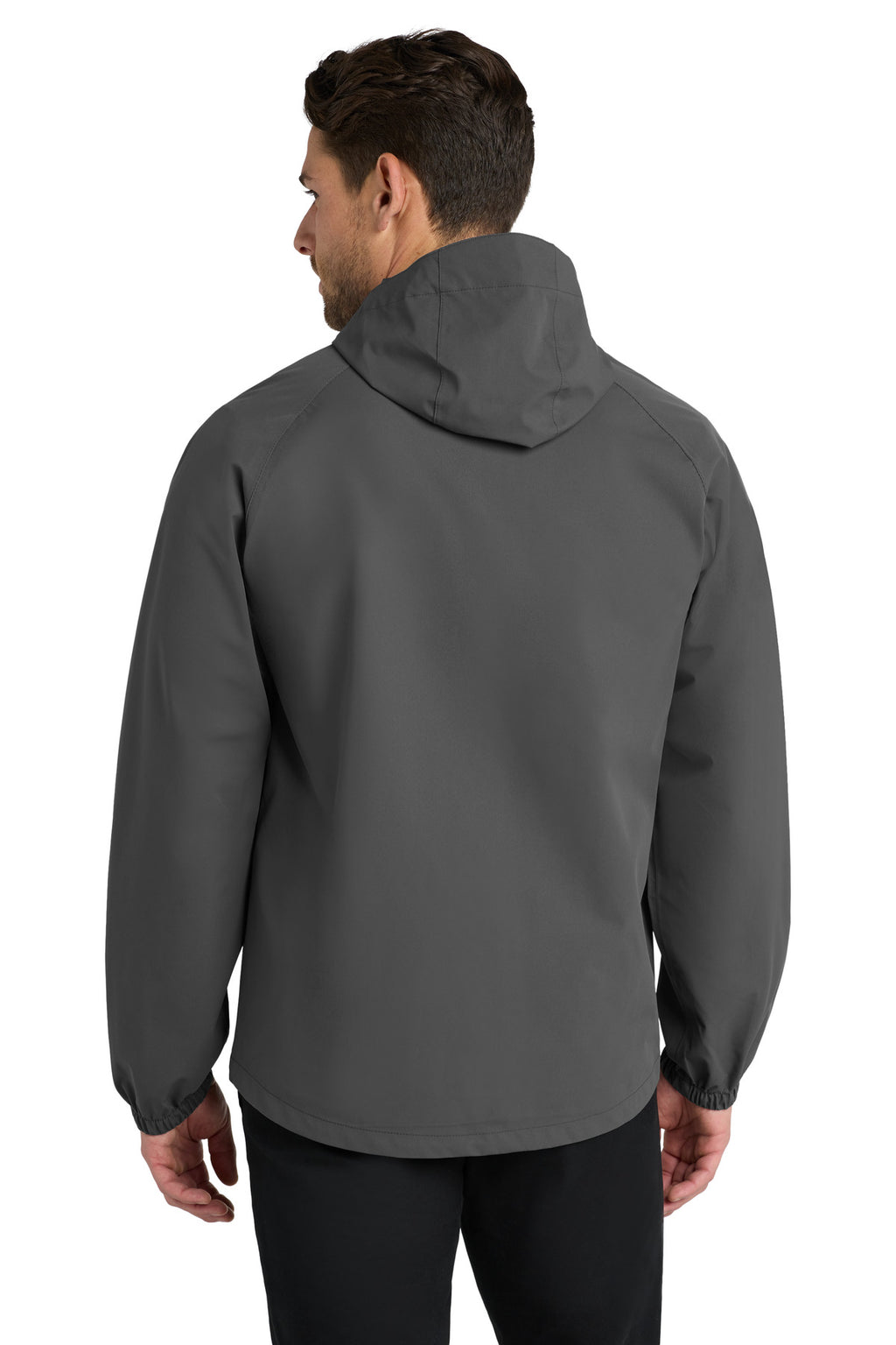 Port Authority Essential Rain Jacket J407 - Graphite - back